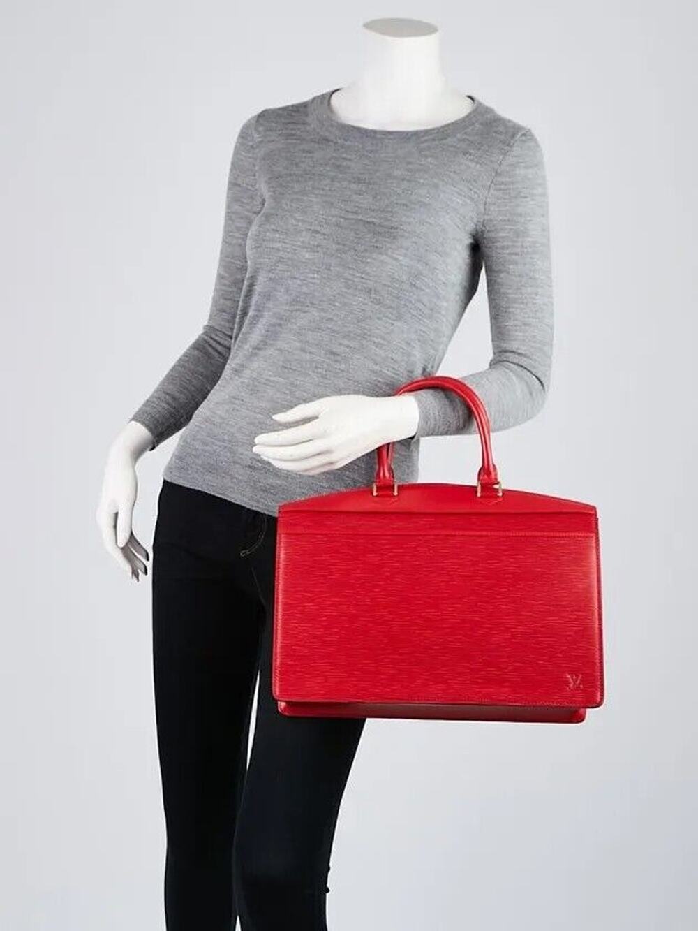 Louis Vuitton Red Epi Riviera - New Interior Lining
